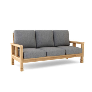Anderson Teak SouthBay Deep Seating Sofa-Cast Charcoal