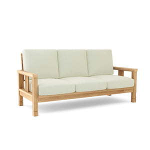 Anderson Teak SouthBay Deep Seating Sofa-Linen Antique Beige