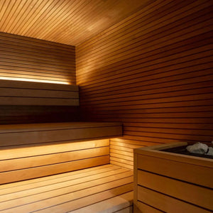 Auroom Arti Outdoor Cabin Sauna-Thermally-Modified  Aspen Wood