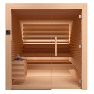 Auroom Nativa Cabin Sauna Kit-Aspen Wood