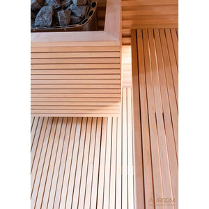 Auroom Nativa Cabin Sauna Kit-Aspen Wood