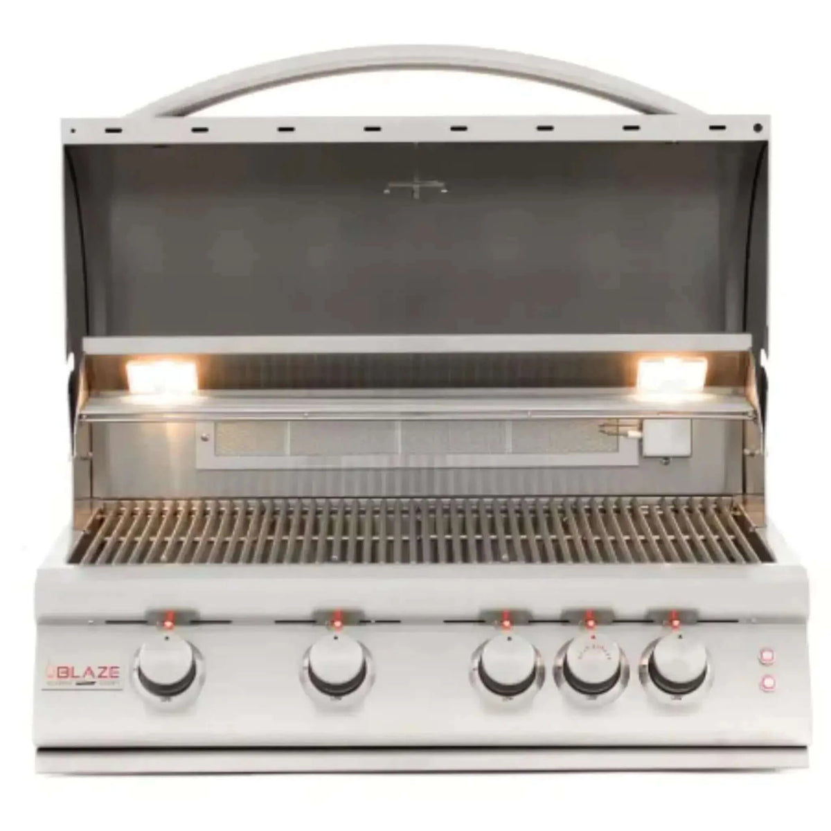 Blaze Premium LTE Marine Grade  32" 4-Burner Gas Grill with Rear Burner and Built-in Lighting System-Liquid Propane