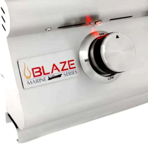 Blaze Premium LTE Marine Grade  32" 4-Burner Gas Grill with Rear Burner and Built-in Lighting System-