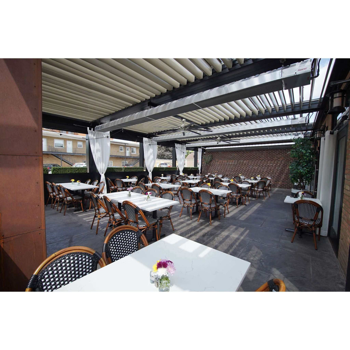 Calcana 20' Standard Output Gas Outdoor Patio Heater-Liquid Propane