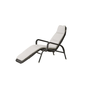 Cane-Line Sunrise sunchair cushion-White, Cane-line Natté w/QuickDry & Airflow system