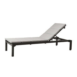 Cane-Line Relax sunbed cushion-Light Grey, Cane-line Natté w/QuickDry & Airflow system