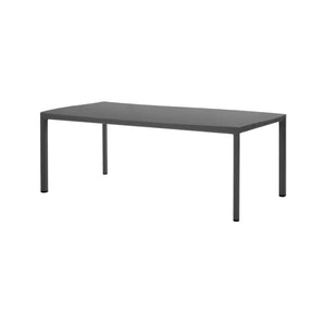 Cane-Line Table Top 200X100 cm-Nero black, ceramics