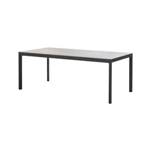 Cane-Line Table Top 200X100 cm-Fossil grey, ceramics