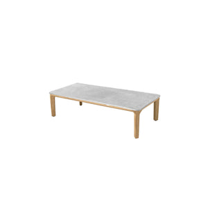 Cane-Line Table Top 120X60 cm-Fossil grey, ceramics