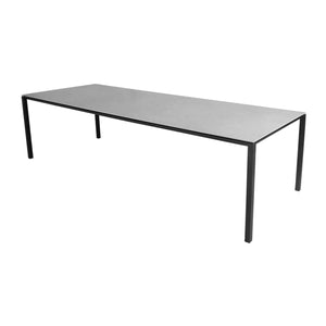 Cane-Line Table Top 280X100 cm-Concrete grey, ceramics