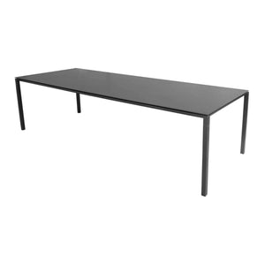 Cane-Line Table Top 280X100 cm-Nero black, ceramics