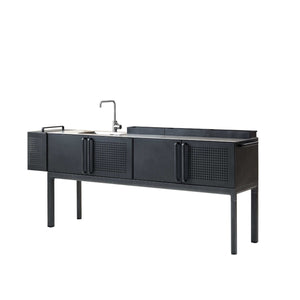 Cane-Line Drop Kitchen Table Top Incl. Sink And Fixtures-