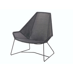 Cane-Line Breeze Highback Chair-Black, Cane-line Weave