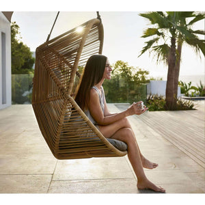 Cane-Line Hive Hanging Chair-Natural, Cane-line Weave