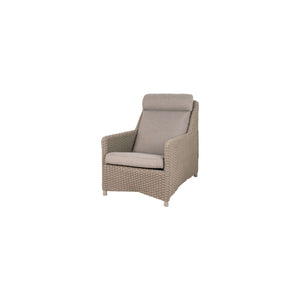 Cane-Line Diamond Highback Chair-Taupe, Cane-line Soft Rope