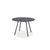 Cane-Line Area Table, Dia. 110 cm-Lava grey, aluminium