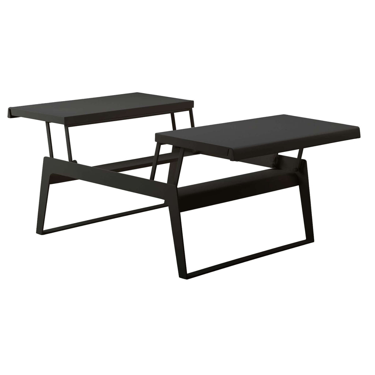 Cane-Line Chill-Out Coffee Table Dual Height Double Sided-