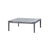 Cane-Line Conic Coffee Table, 75X75 cm-Light grey, aluminium