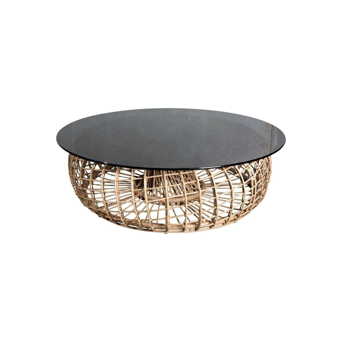 Cane-Line Nest Coffee Table/Footstool Large-