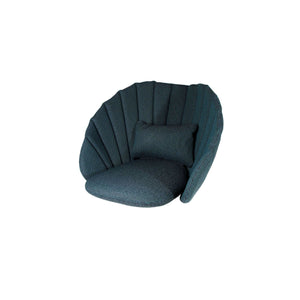 Cane-Line Peacock Lounge Chair Cushion Set-Grey Cane-line Natté