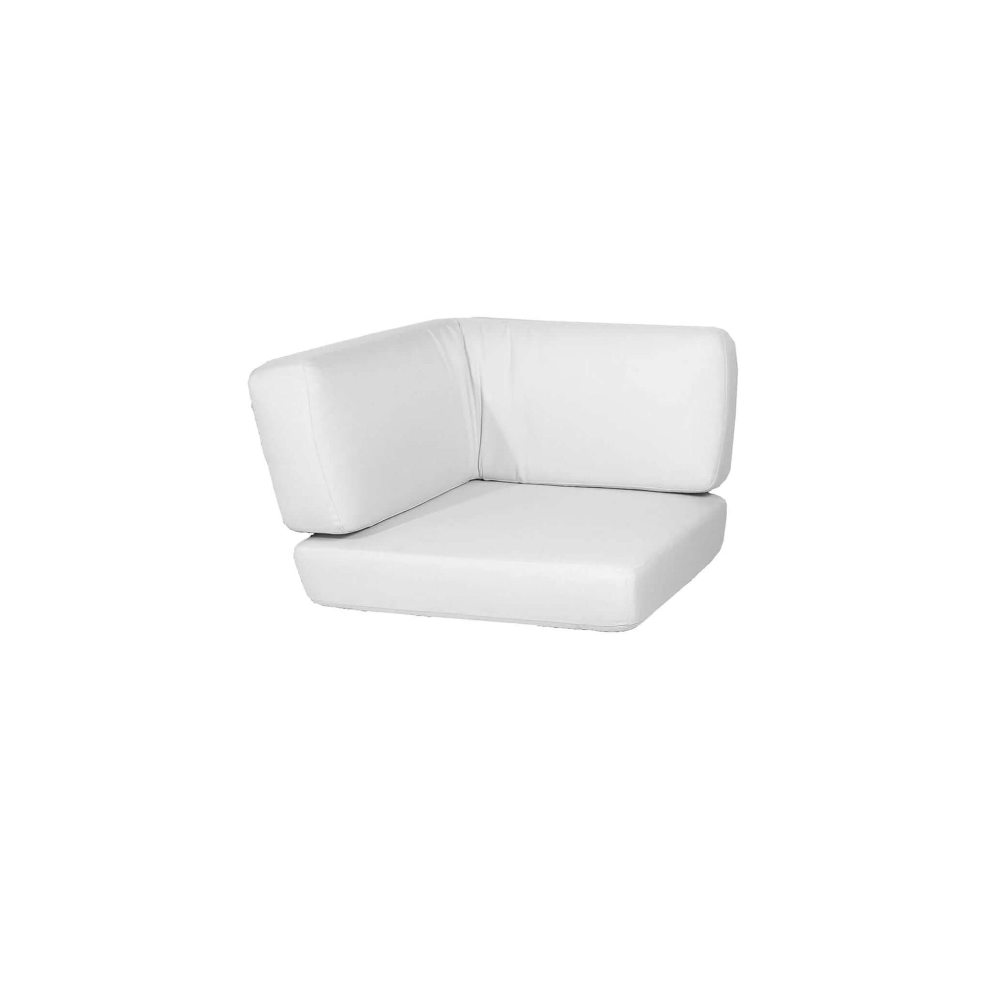 Cane-Line Savannah Corner Module Cushion Set-White, Cane-line Natté