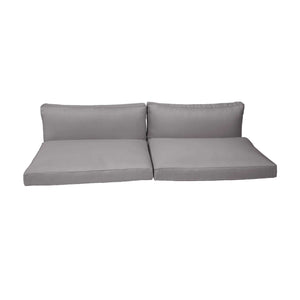 Cane-Line Chester 3-Seater Sofa Cushion Set-Black Cane-line Natté
