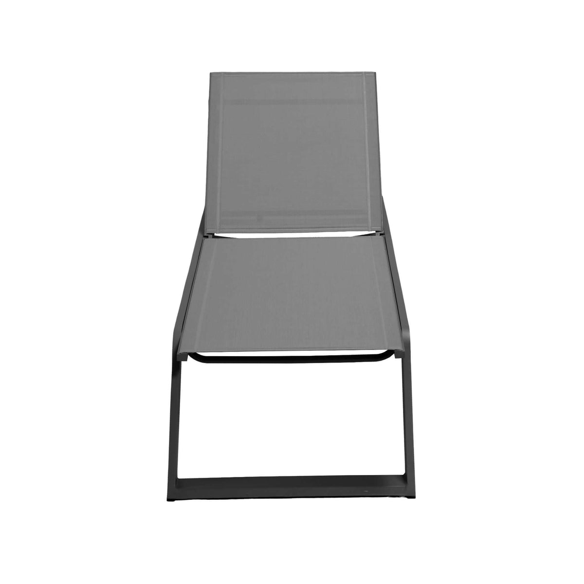 Cane-Line Siesta Sunbed-Light grey, Cane-line Tex