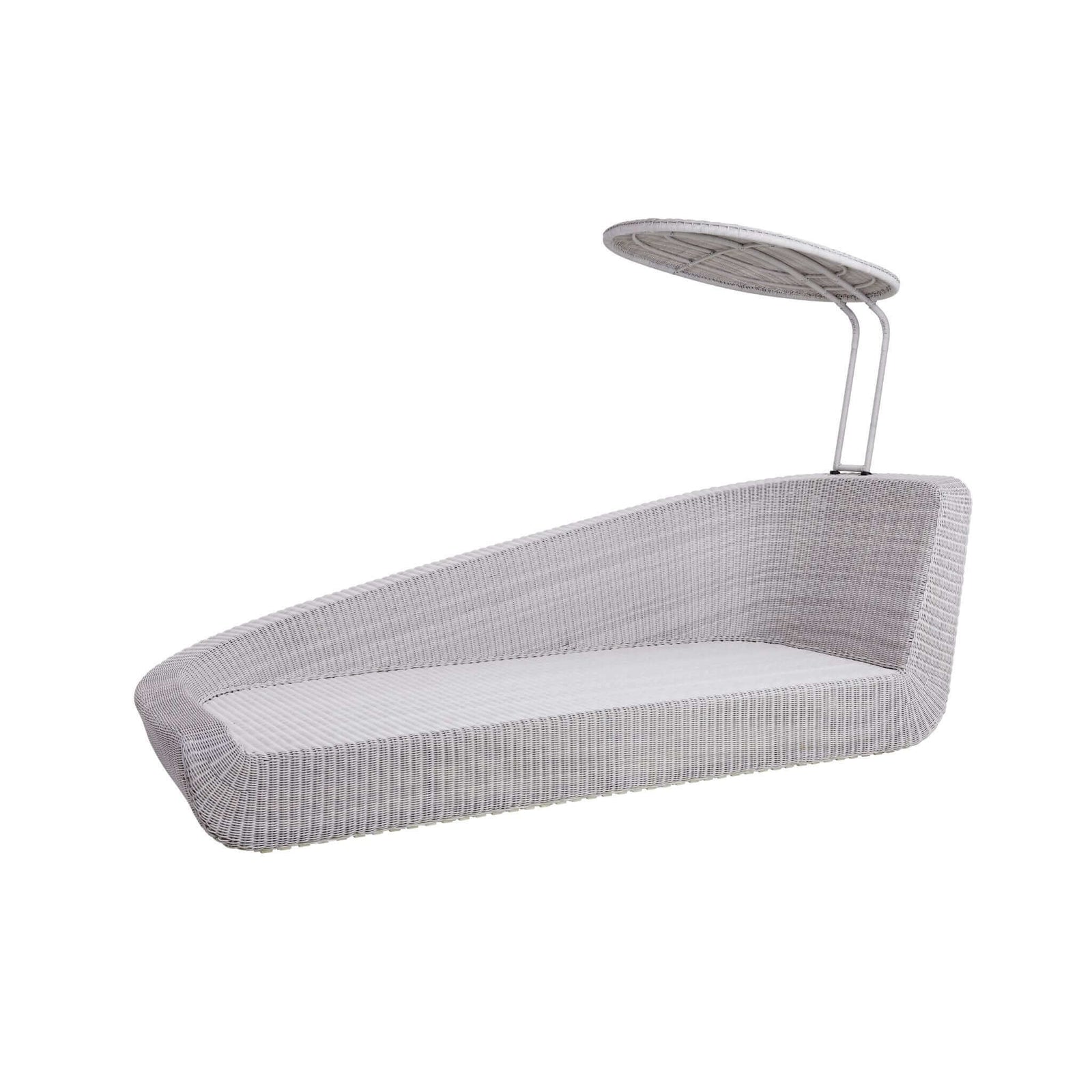 Cane-Line Savannah Daybed Right Module-Black, Cane-line Weave