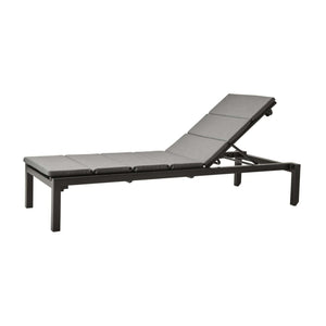 Cane-Line Relax Sunbed, Stackable-Grey, Cane-line Tex