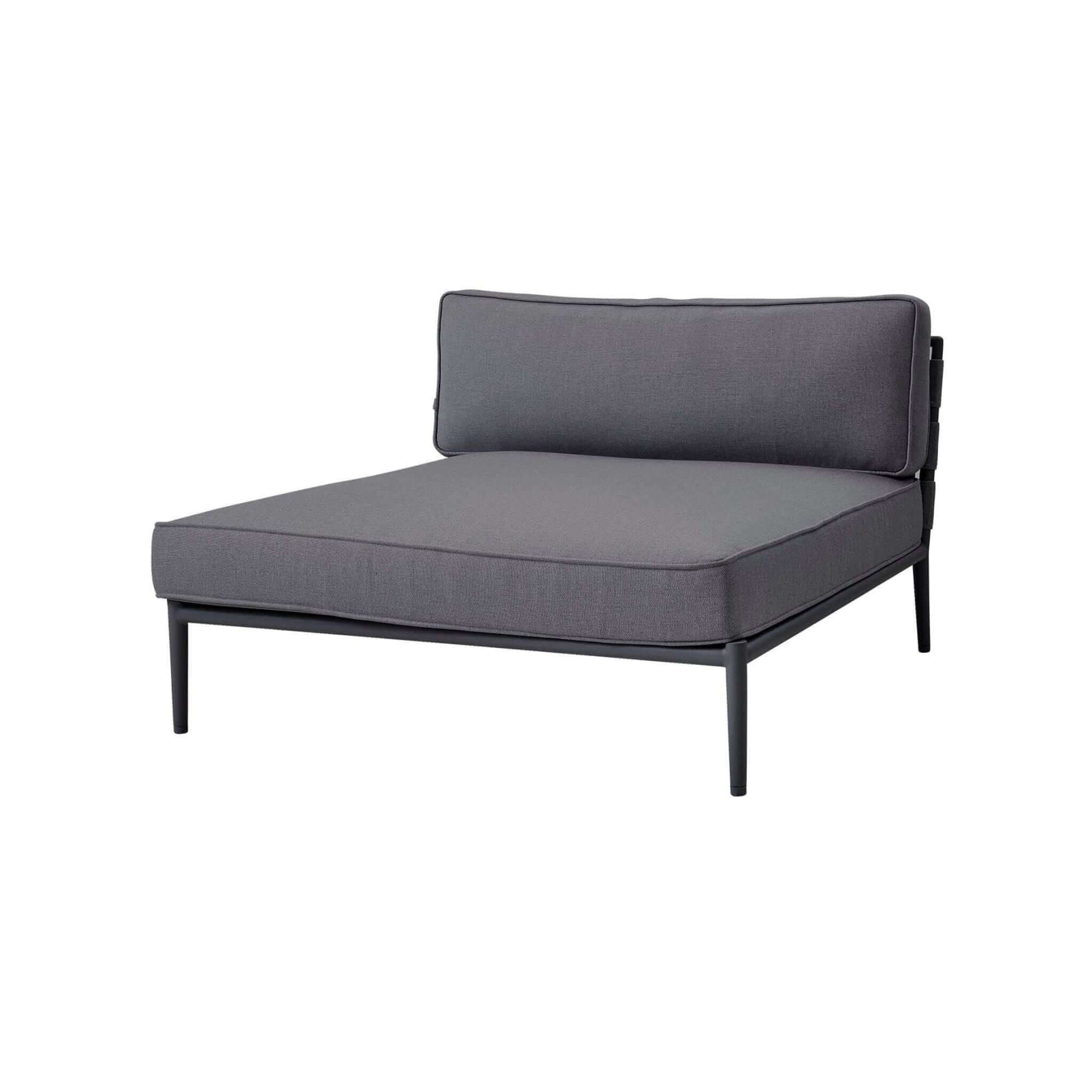 Cane-Line Conic Daybed Module-Grey, Cane-line AirTouch frame