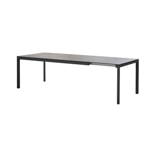 Cane-Line Drop Dining Table Base W/120 cm Extension-