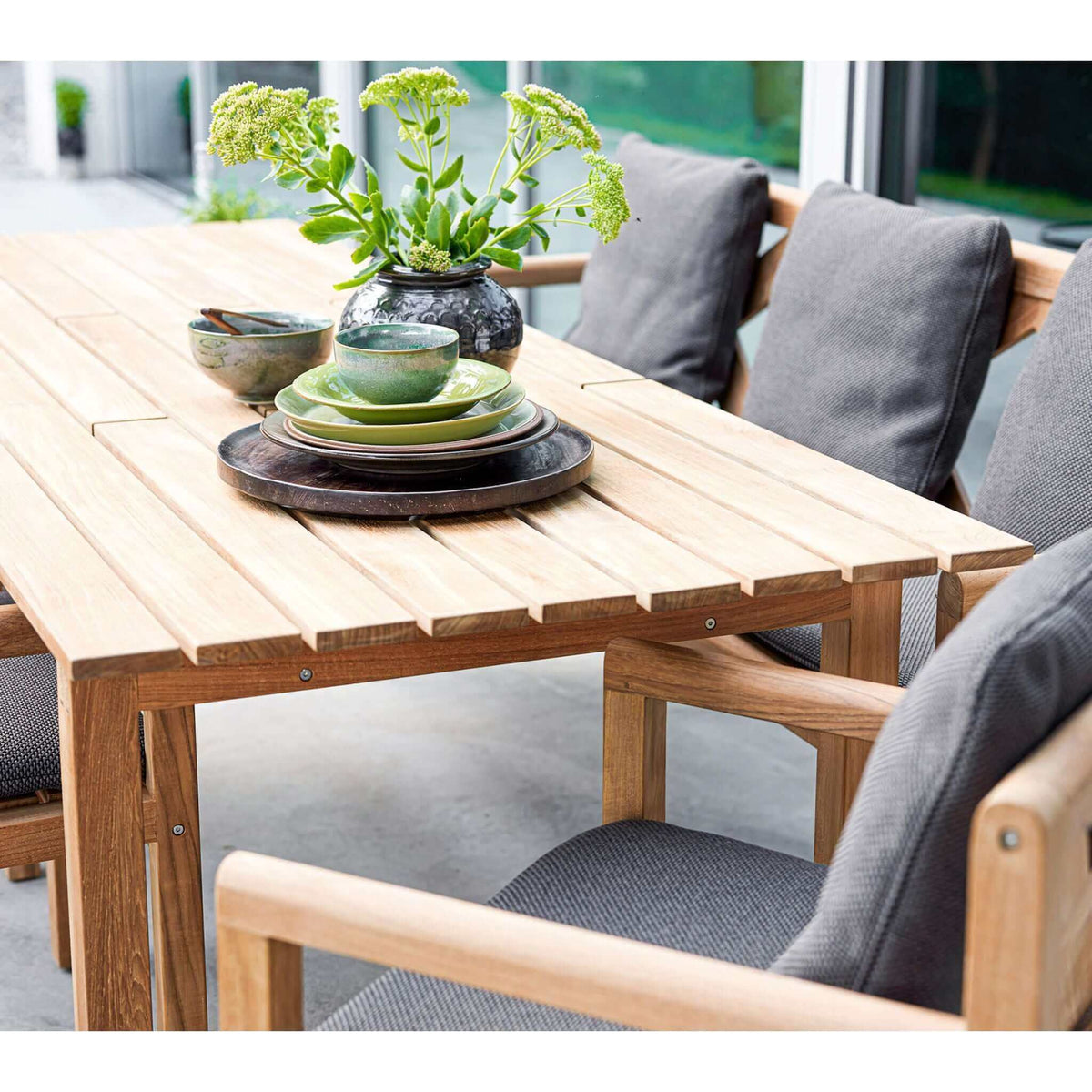 Cane-Line Grace Dining Table, 240X90 cm-