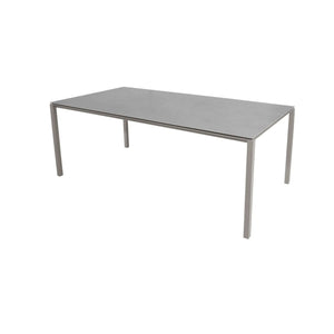 Cane-Line Pure Dining Table Base, 200X100 cm-