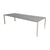 Cane-Line Pure Dining Table Base, 280X100 cm-Light grey, aluminium