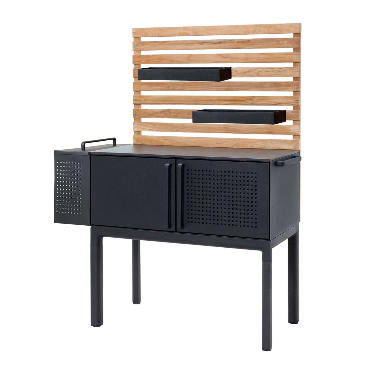 Cane-Line Drop Kitchen Module Single Incl. 2 Shelves-Default Title