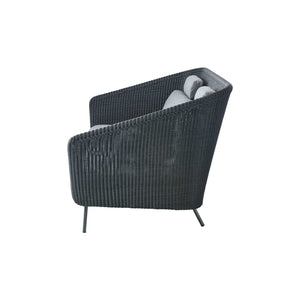Cane-Line Mega 2-Seater Sofa-Grey, Cane-line Weave frame