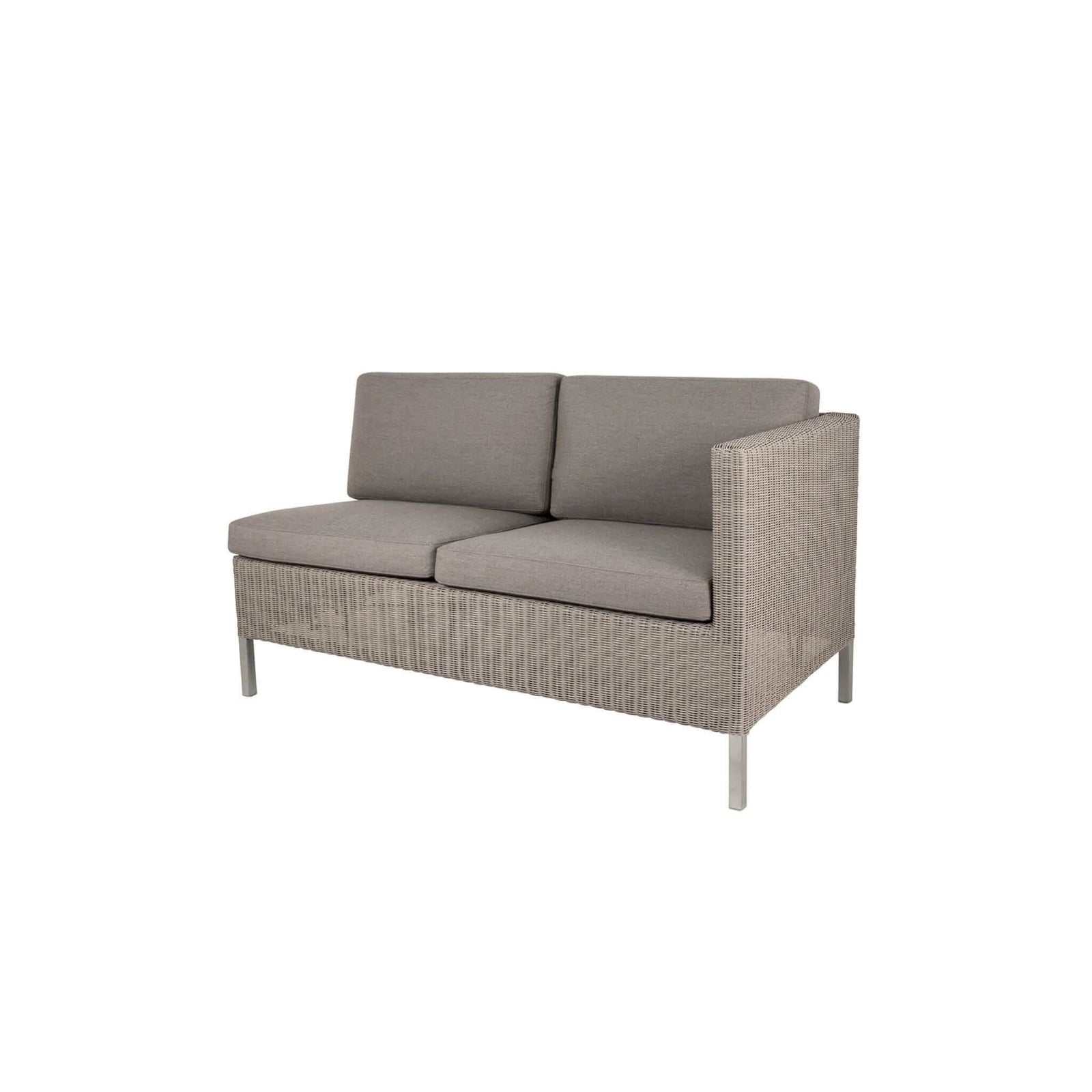 Cane-Line Connect Dining Lounge 2-Seater Sofa Left Module-Default Title