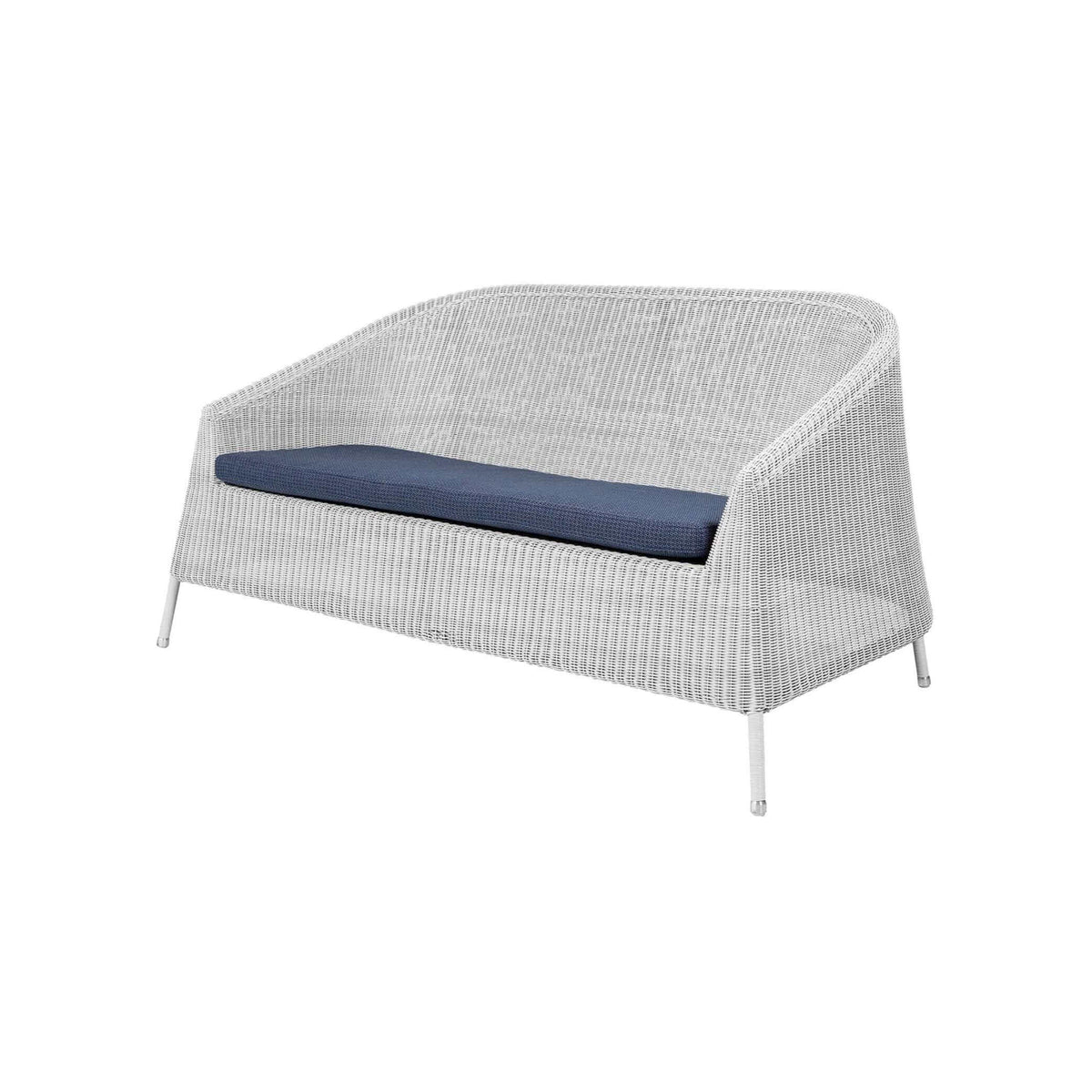 Cane-Line Kingston 2-Seater Sofa, Stackable-Mocca, Cane-line Weave