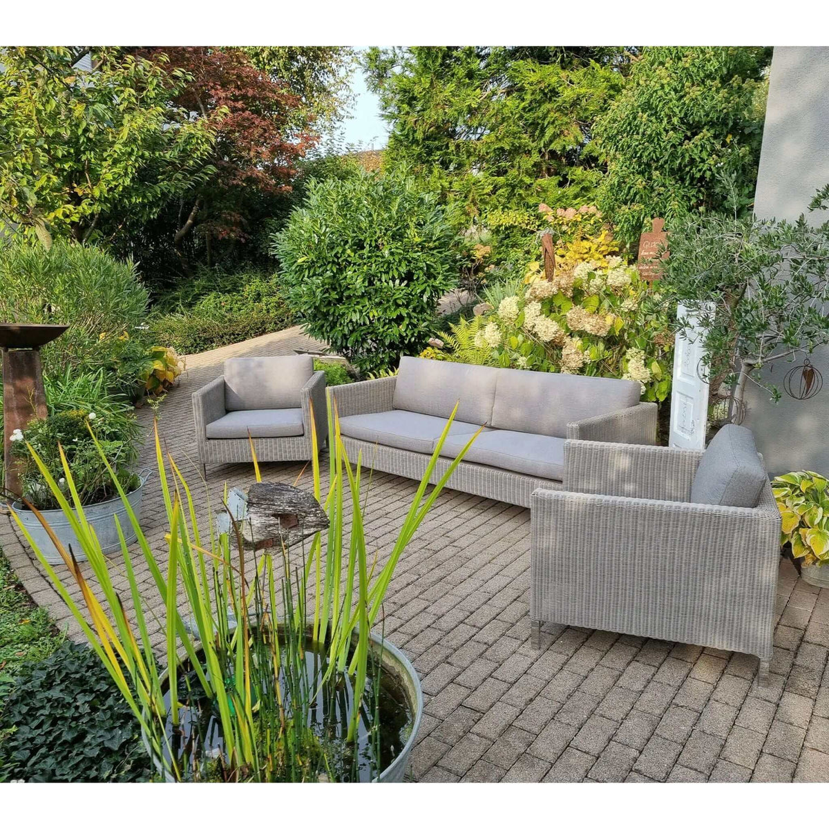 Cane-Line Connect 3-Seater Sofa-