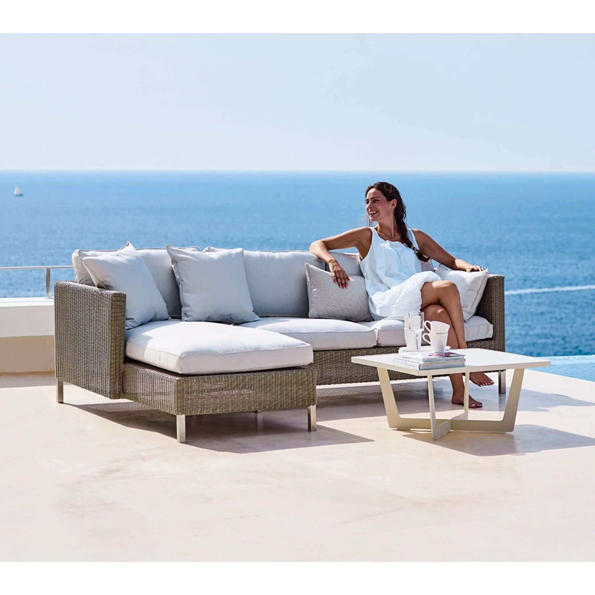 Cane-Line Connect Chaise Lounge Module Sofa Right-