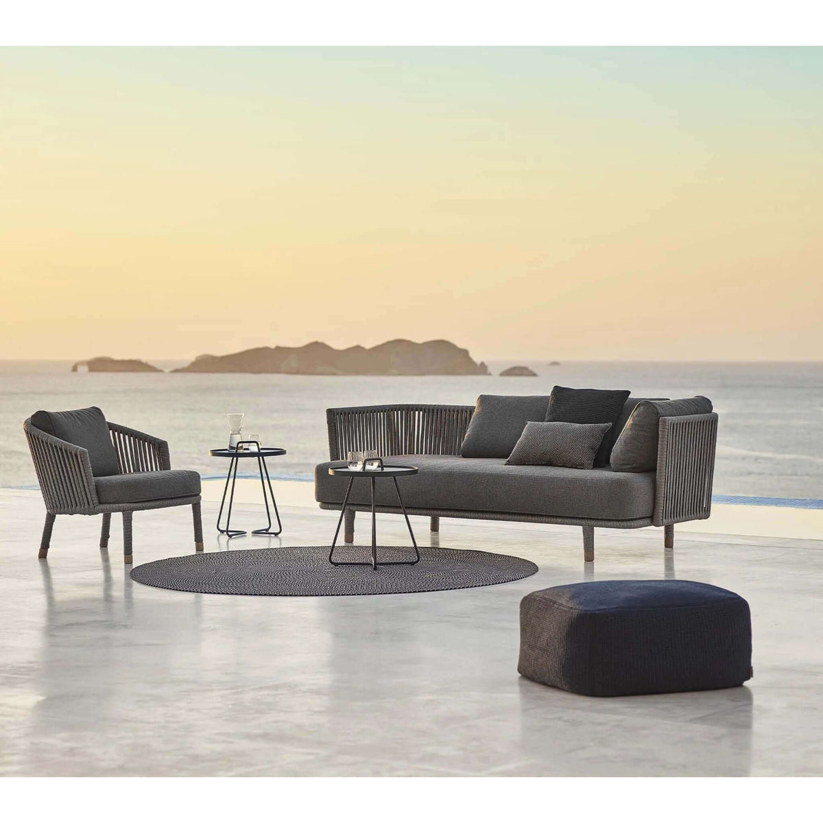 Cane-Line Moments 3-Seater Sofa-