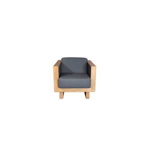 Cane-Line Angle Lounge Chair W/Teak Frame-