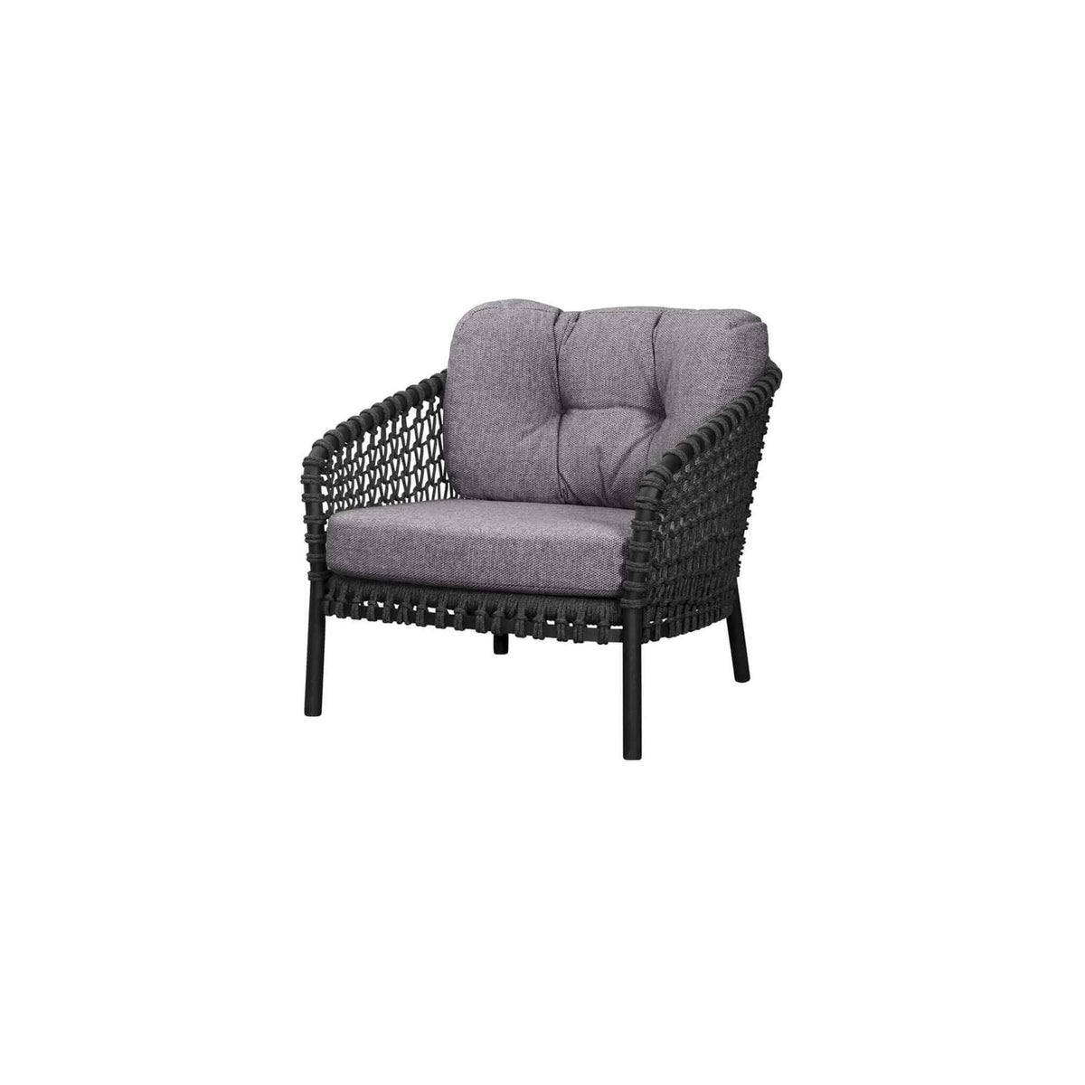 Cane-Line Ocean Large Lounge Chair-Natural, Cane-line Flat Weave