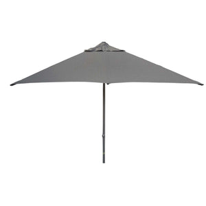 Cane-Line Major Parasol W/Slide System, 3X3 M-Aluminium w/Antracite fabric