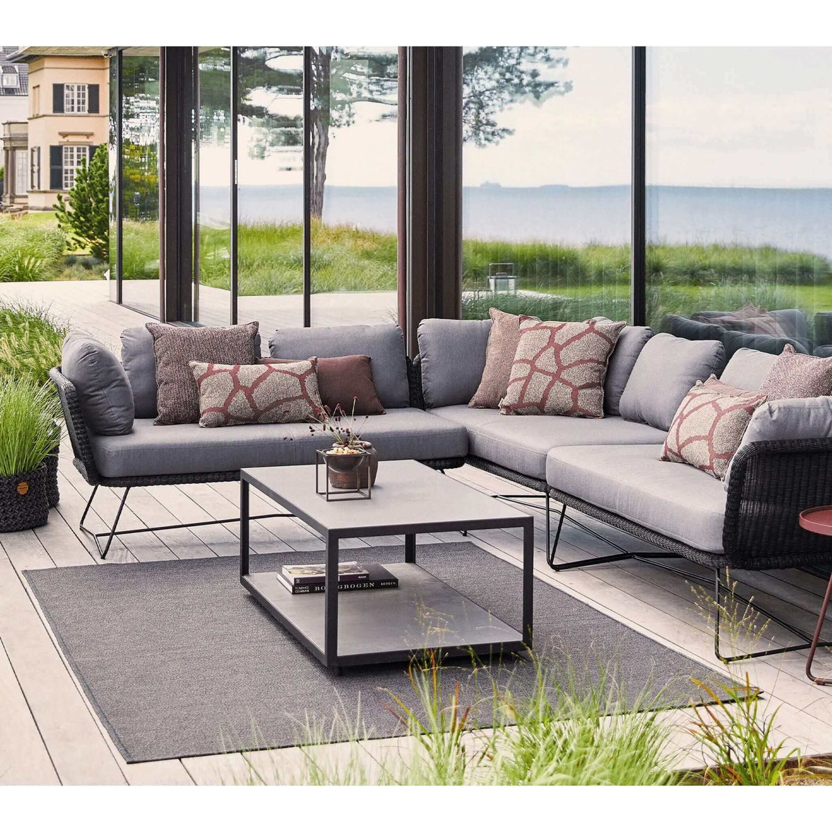 Cane-Line Circle Rug, 240X170 Cm-