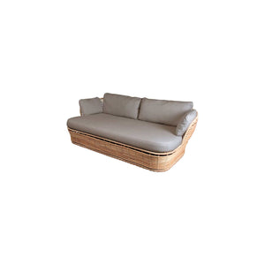 Cane-Line Basket 2-Seater Sofa-Graphite, Cane-line Weave