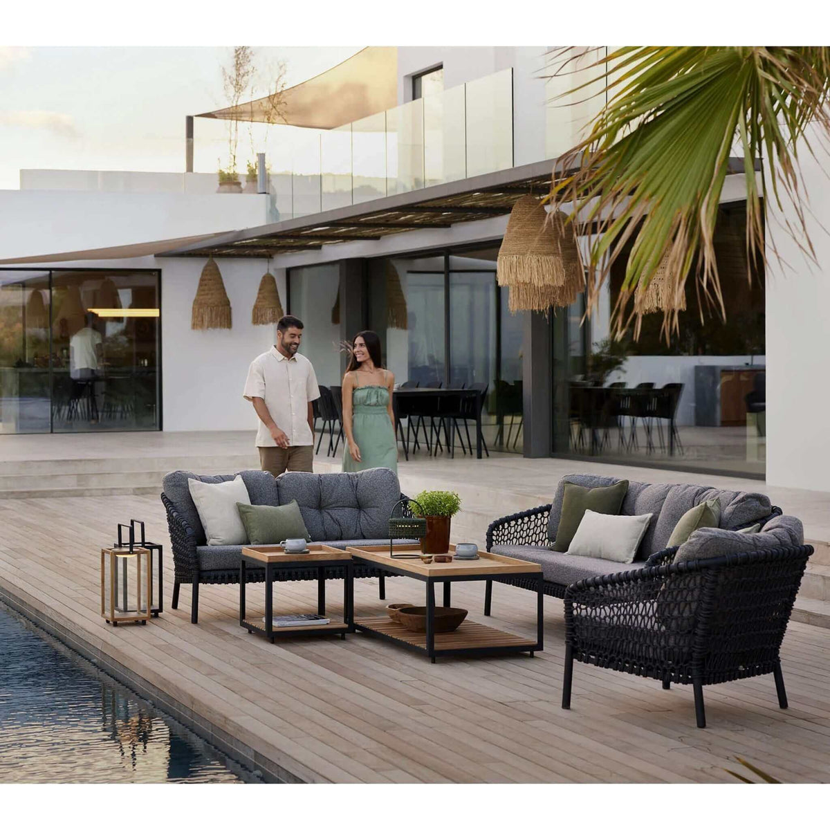 Cane-Line Ocean Large 2-Seater Sofa-