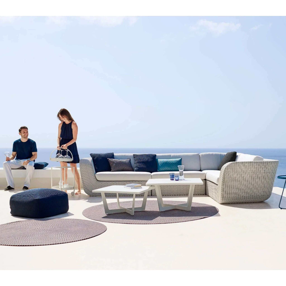 Cane-Line Savannah 2-Seater Sofa Left Module-