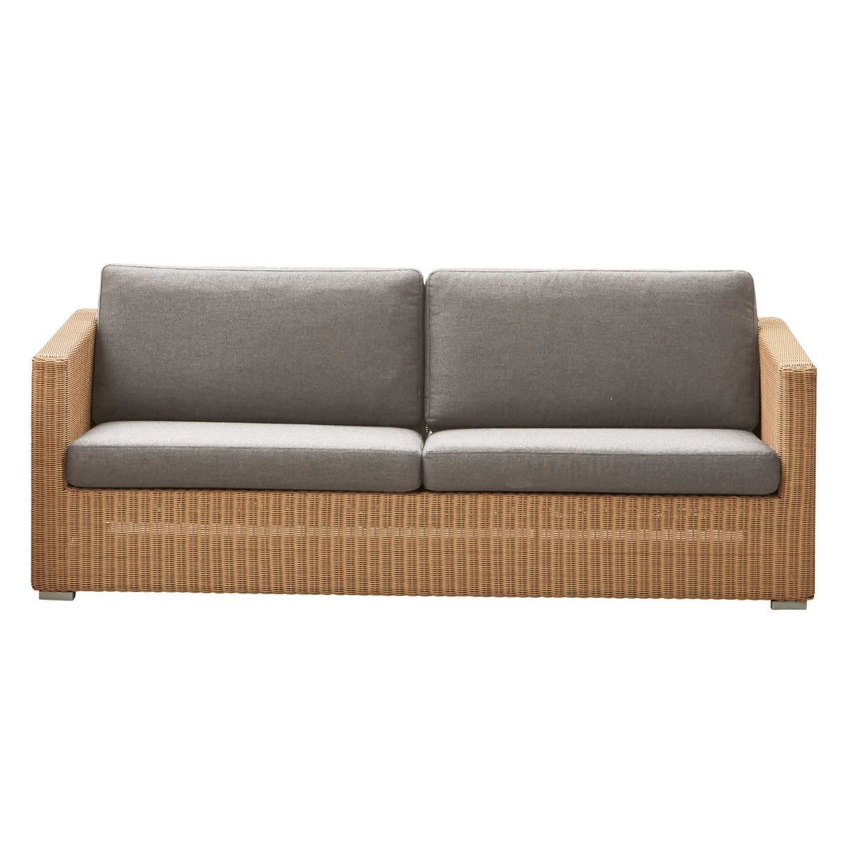 Cane-Line Chester 3-Seater Sofa-Graphite, Cane-line Weave