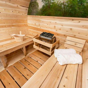 Dundalk LeisureCraft Canadian Timber Serenity MP Barrel Sauna-